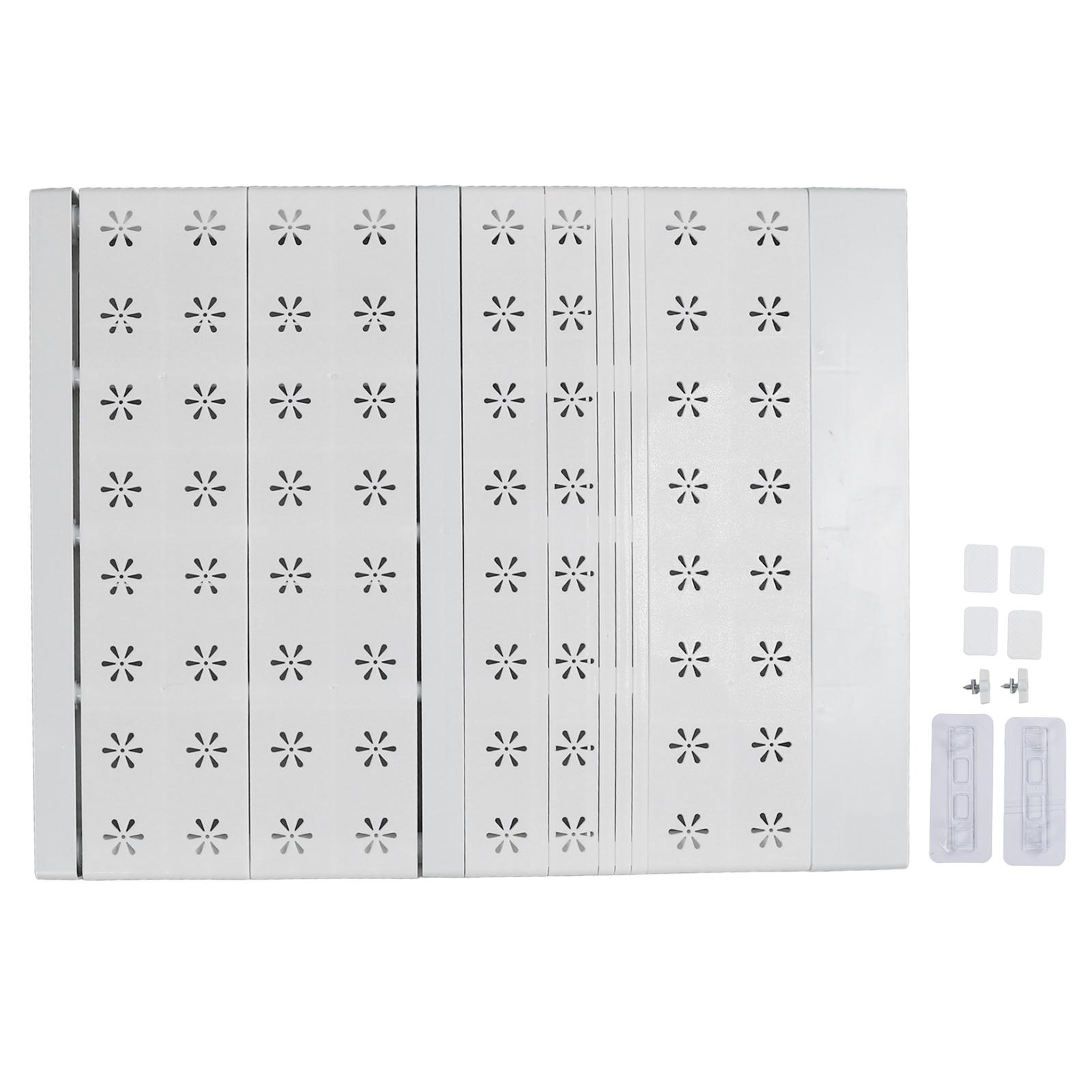 Closet Tension Shelf Nail Free Expandable Closet Storage Rack Adjustable Closet Shelf Organizer for Cabinet Wardrobe