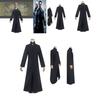 Conjunto de disfraz de cosplay de Matrix, elegante traje de pirata informático Empire Cos, Neo Windbreaker