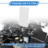 X Autohaux Car Engine Air Filter No.17801YZZ03 for Toyota Corolla 1.8L L4 2003-2008 1 Pcs