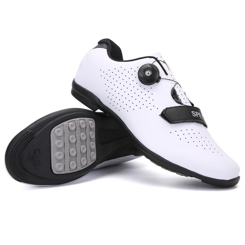 Spring/Summer Men's & Women's Clipless Mountain & Road Cycling Shoes with Hard, Wide Soles
