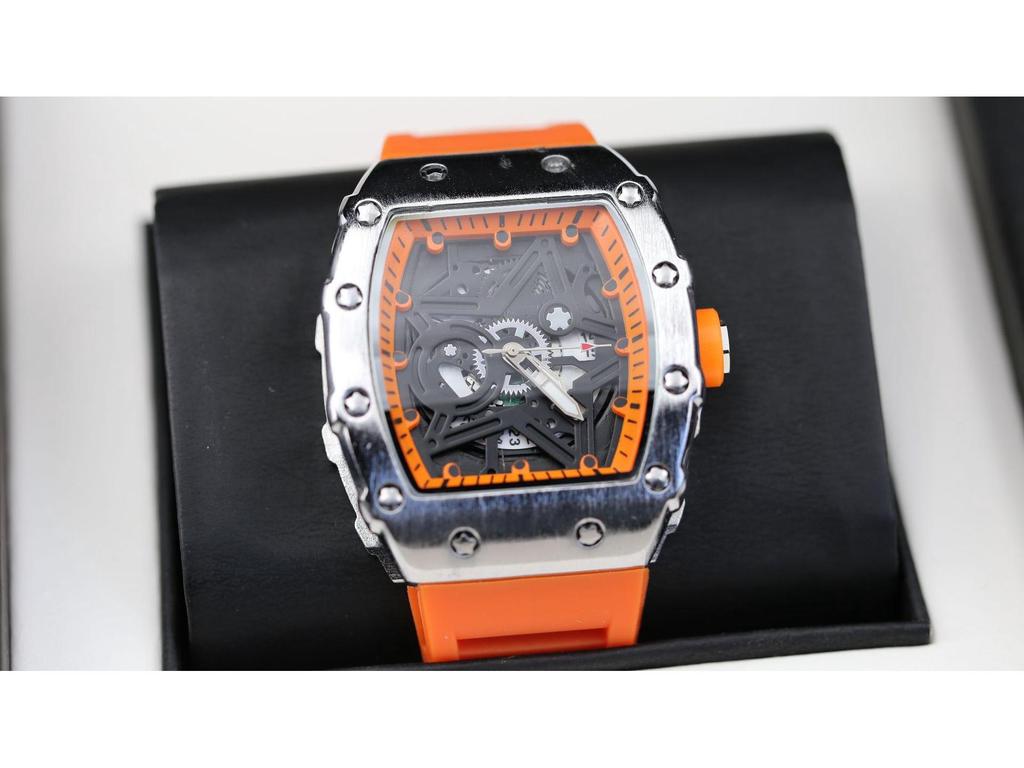ZIDO Men's Luminous Star Barrel Watch - Trendy, Waterproof, Bold Design