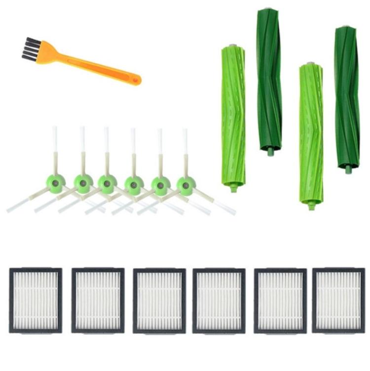 Sweeper Accessories Main Brush Side Brush Filter Set For iRobot Roomba i7 E5 E6 Brush Filter Set