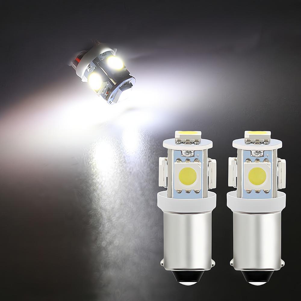 2X CAR Led Festoon Dome Door Lights Ba9s 5Smd 5050 T11 T4W White Red 182 Car Marker Backup Bulb Tail Light Wedge Lamp Waterproof