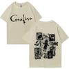 Coraline Movie Graphics vintage T shirt 2024 Men Women Fashion vintage streetwear short sleeve Unisex Tee