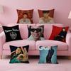 PC New Album Buenas Noches Quevedo Cushion Cover Inches Farmhouse Decor Home Throw Pillow Covers for Couch Decorations