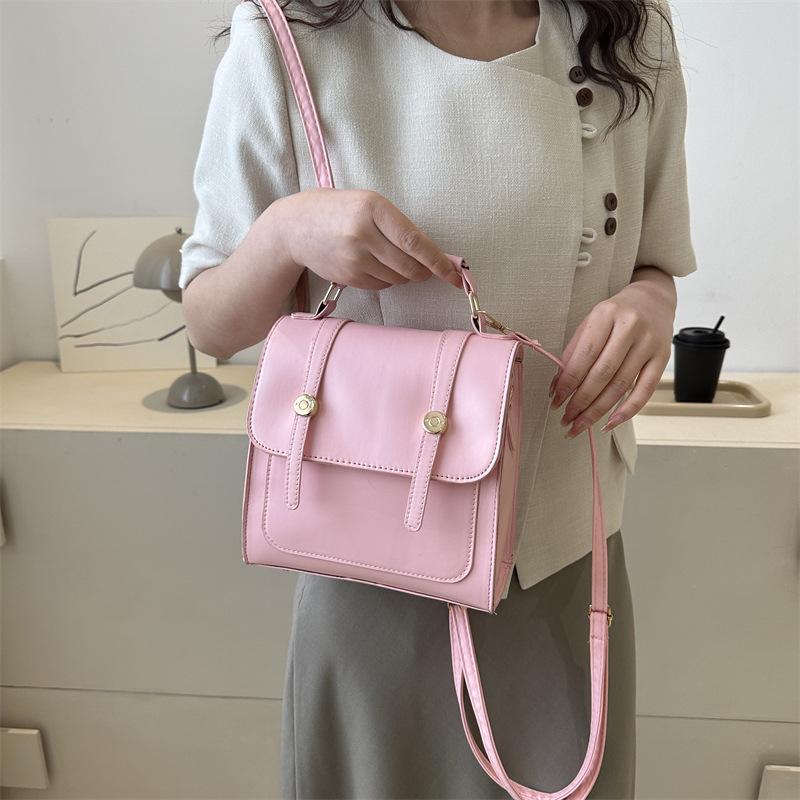 2023 Spring/Summer Multi-use Women's Handbag: Large Capacity, Versatile Square Shoulder Bag & Backpack