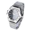 MWA-100HD-1A Watch, Men's, Quartz, Analog, Silver/Black