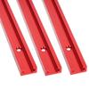 1/2Pcs T Screw Fixture Slot 600Mm Woodworking Chute Rail 19X9.5Mm T-Track T-Slot Miter Track Jig Table Saw Router Table Diy Tool