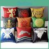 Luxurious Game Of Thrones Cotton Linen Pillow Case Waist Throw Cushion Covers For Home Decor