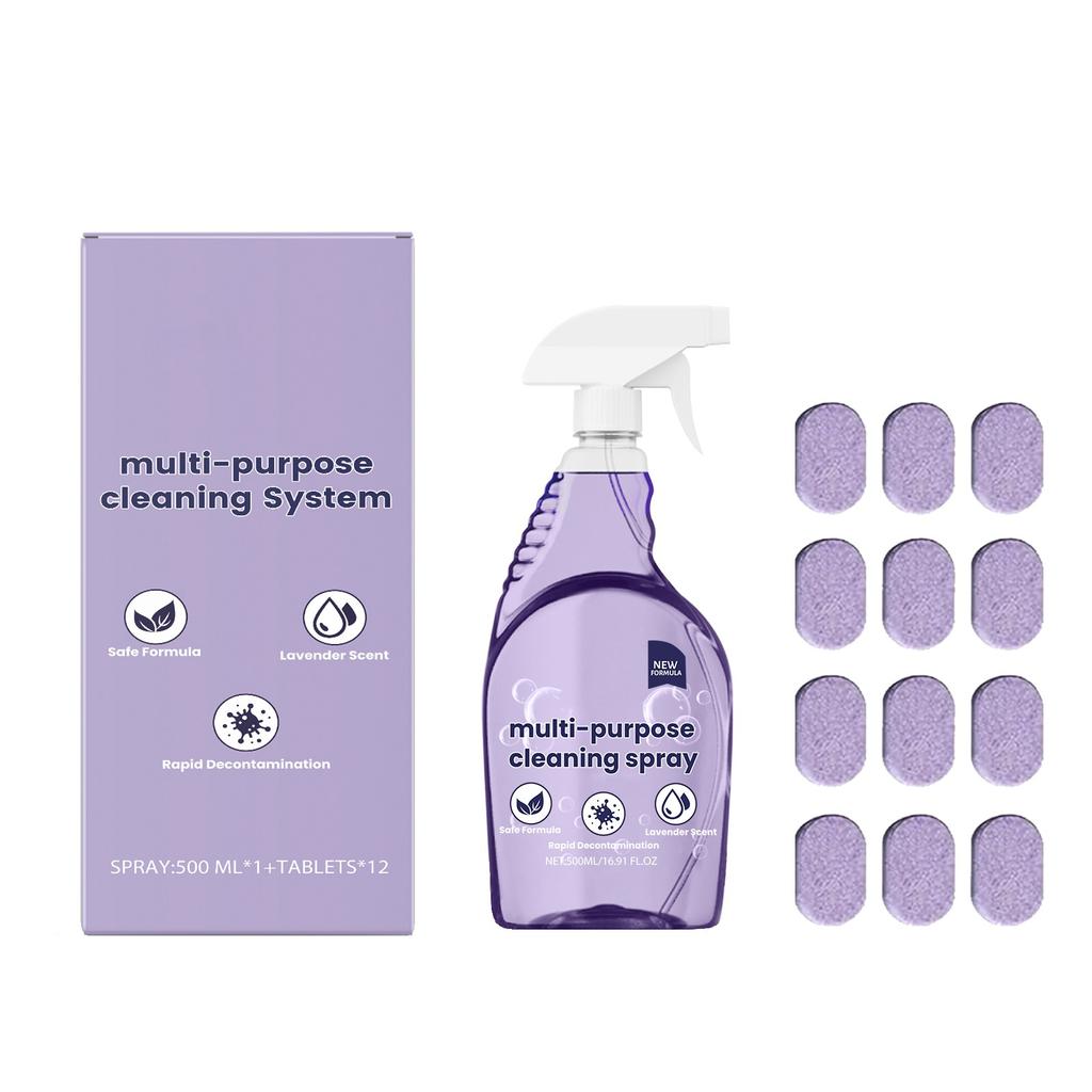 Multi-purpose Stain Cleaning Spray Powerful Cleaning Oil Removing Stain Removing Kitchen Bathroom Cleaner Spray120ml