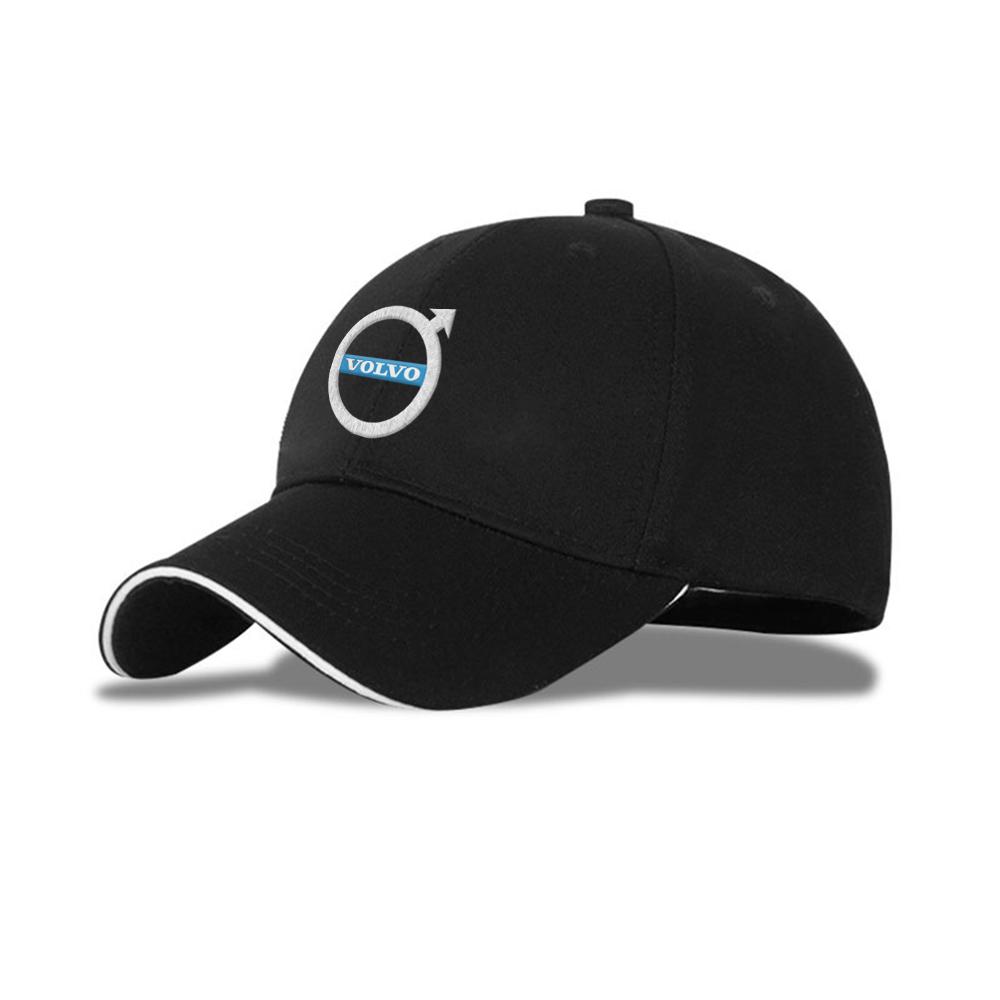 Car Embroidered Baseball Hat Outdoor Sun Protection Baseball Cap For Volvo Rdesign T6 V40 V50 V60 V90 XC70 XC90 RC30 S40 S60 S70