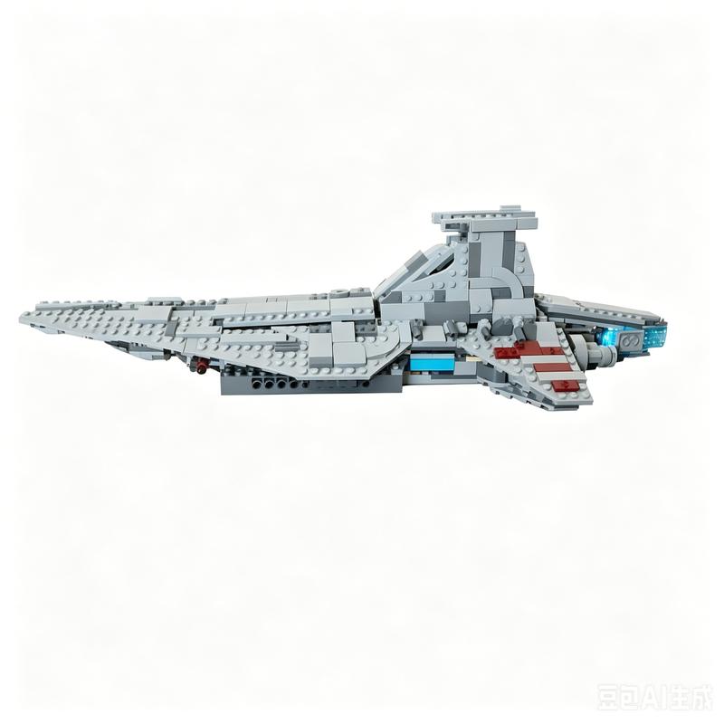 701PCS Smart Play  Class Star Destroyer MOC Model Alternate Build For 75426 Building Blocks Custom Puzzle DIY Assembly