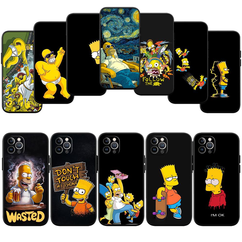 S-Simpsons Phone Case for Samsung Galaxy A52S A53 A55 A56 A70 A71 A72 A73 F06 F16 F56 S10e S10 S10+ Plus