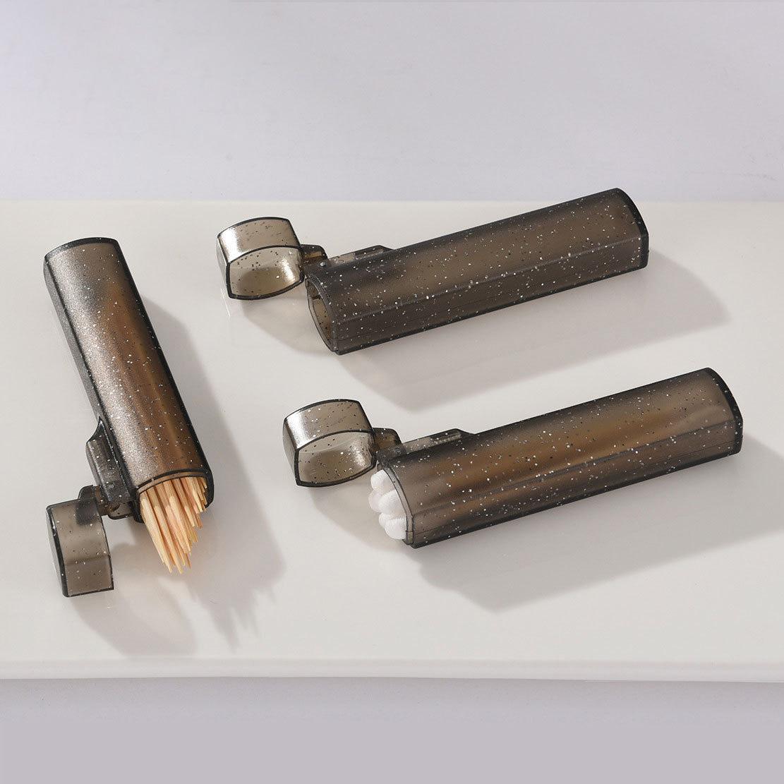 

Легкая зубочистка Карманная зубочистка Диспенсер Органайзер Коробка Контейнер для зубочисток с крышкой Для уличной кухни