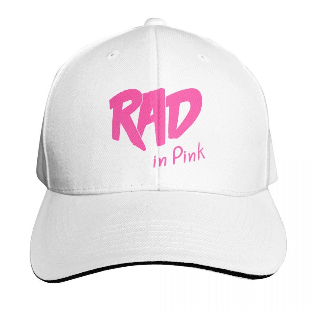 Rad in Pink Tee Shirt Black Baseball Cap winter hats for Unisex Hip Hop New In The Hat For Girls Unisexs