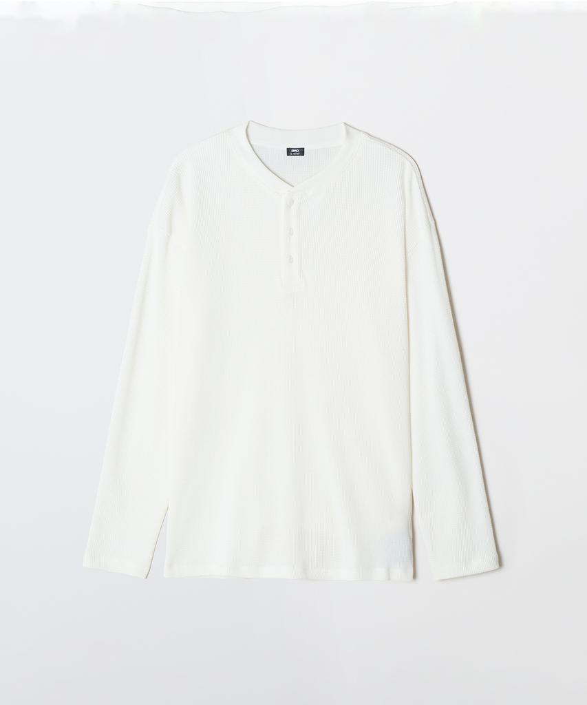 Seupao Waffle Long Sleeve Tee_Splwg23C02