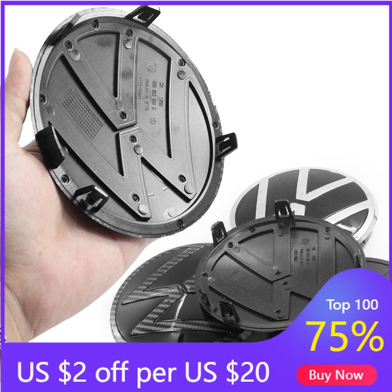 VW GTI GOLF 2026 Hot For VW VOLKSWAGEN 1Pc 139mm 110mm 5H0853601D VW Car Logo Emblem Hood Front And Rear Tail Mark Rear Badge Ac