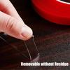 300CM Double Sided Nano Tape 5/10/15/20/25/30mm Width Transparent Red Film No Tras Wall Sticker Waterproof Adhesive Glue Tapes