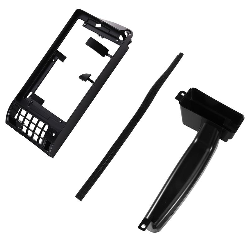 A58X - Для VW Golf 3 1991-2003 Для 9-дюймовой автомагнитолы Рамка Аудио Рамка Панель приборов Монтажный комплект LHD чёрный