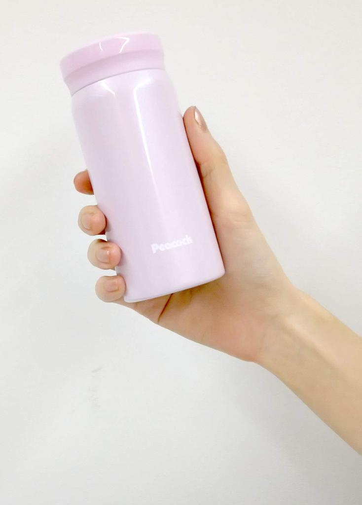 Bestco Stainless Steel Mug Bottle, Strawberry Shake, 200ml, Lightweight and Compact, AMA-20