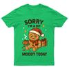 Sorry Im A Bit TShirt Unisex Gift Retro Seasonal Funny Xmas Santa Womens a Unisex T-Shirt