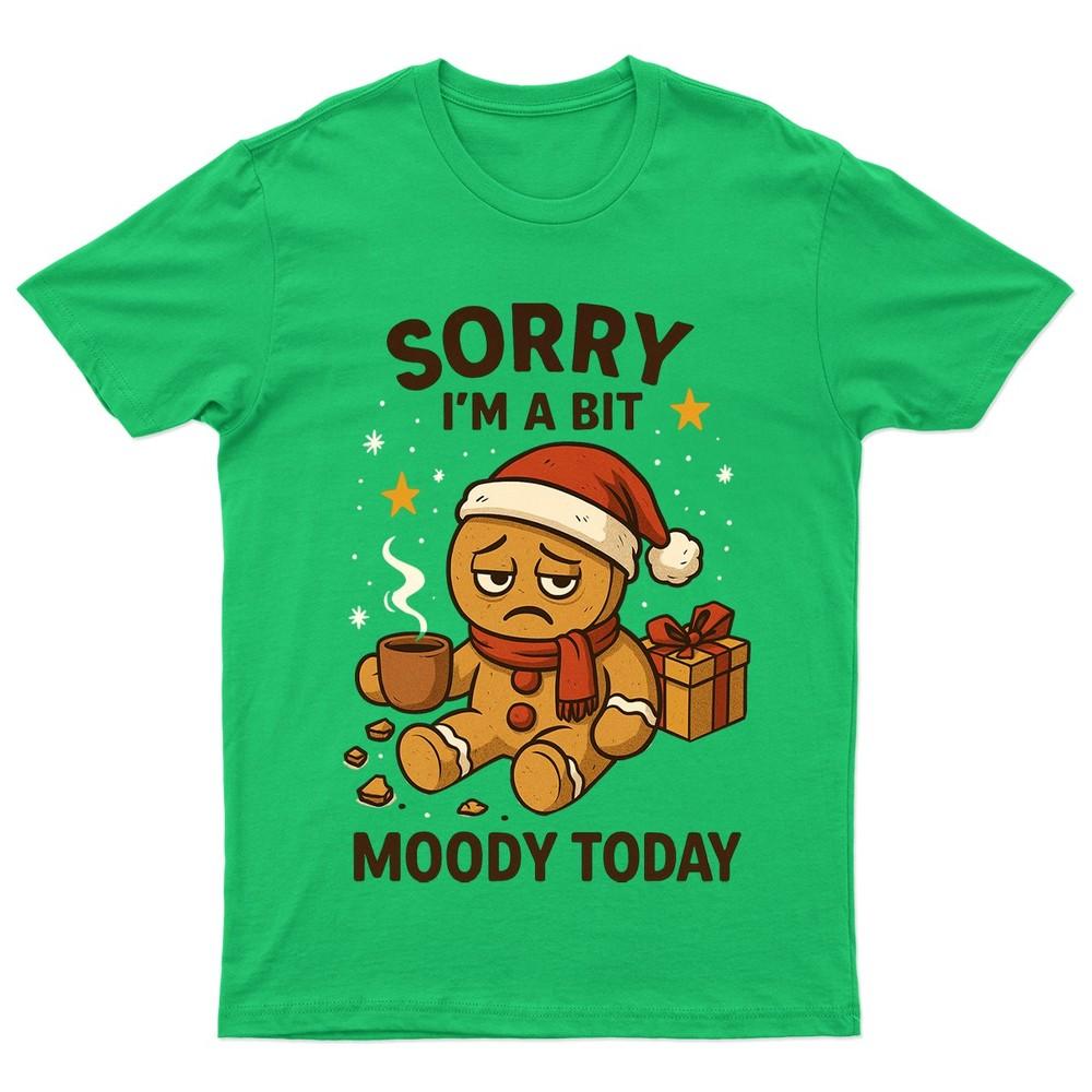 

Sorry Im A Bit TShirt Unisex Gift Retro Seasonal Funny Xmas Santa Womens a Unisex T-Shirt XXXXL