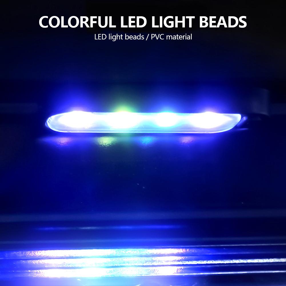 Universal Car Door Decoration Welcome Light Car LED Door Light USB Charging Wireless RGB Safety Anti-collision Signal Lamp
