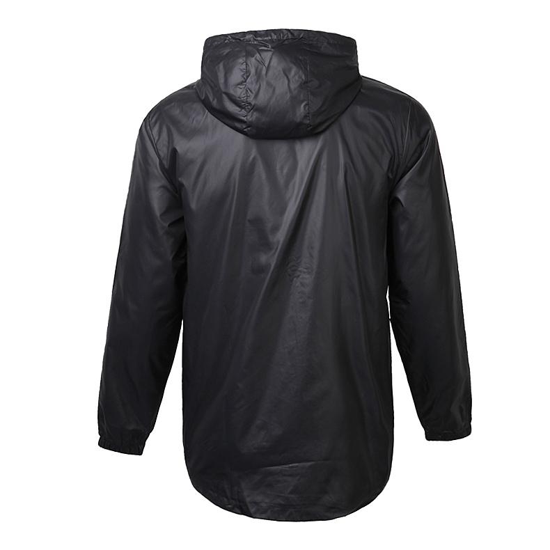 Adidas X Acm 1899 Ac Milan Kolaboracja Ss Wiatrówka Casual Moda Prosta Pasiasta Kurtka z Kapturem Męskie kurtki Czarna BP8211