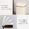 Iris Plaza Trash trash can that allows you to throw away garbage even if your hands are Comes with a lid that prevents odors from and the inner box is