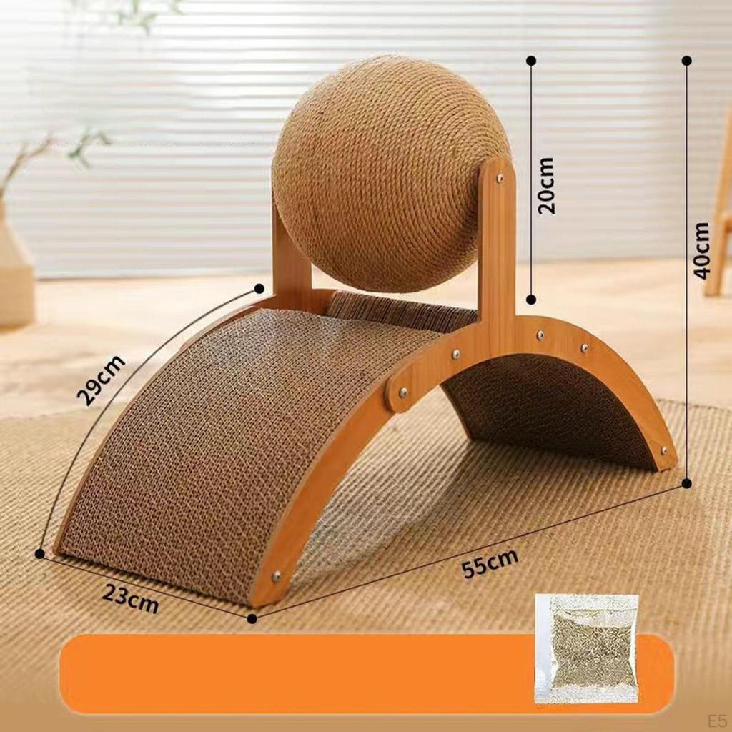 Cardboard Cat Scratcher for Furniture Protection