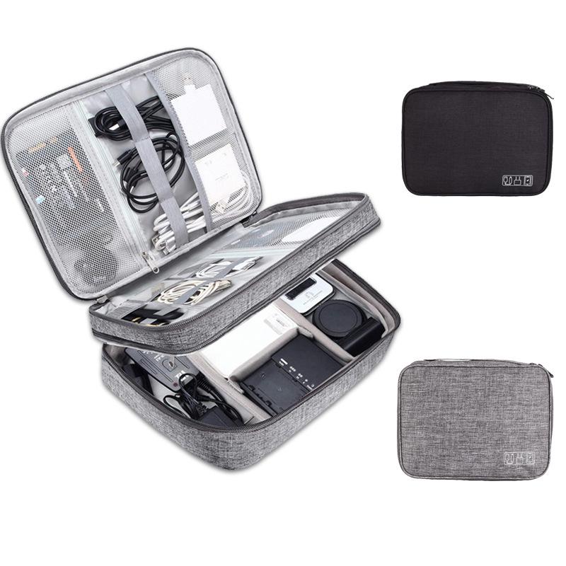 Borsa Organizer Impermeabile Multifunzione per Cavi da Viaggio e Auricolari