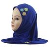 Easy To Wear Girls Instant Hijab Scarf Muslim Hijabs Handmade Flower Amira Lovely Flower Headscarf Turban for 2-6 Years Kids