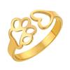 Kinitial Stainless Steel Scissors Egypt Eye of Ra Ghost Bee Gun Finger Knuckle Ring Women Wedding Party Jewelry Birthday Gift