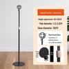 Adjustable Microphone Stand with Round Base for Stage and KTV Performances