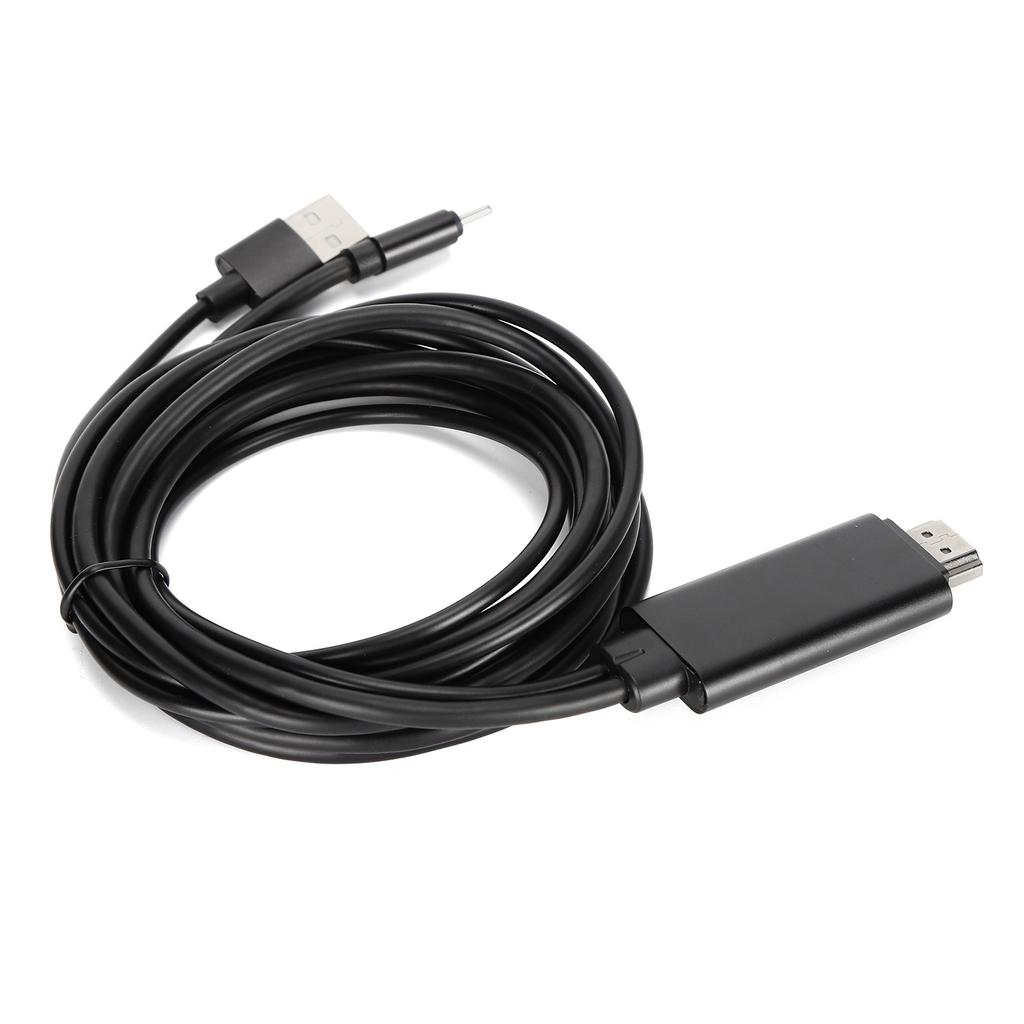 1.8M 4K Type C To HD Multimedia Interface Cable Mobile Phone To HDTV Sync Screen Cable