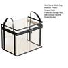 Transparent Clothes Storage Bag, with Sturdy Handles, Durable Plastic Visibility Book Organizer, Moisture-proof Toys Container for Playroom Study Room