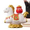 Chinese Horse Figurine Resin Spring Festival Holiday Souvenir Chinese New Year 2026 Horse Figurine For Home Office Bedroom