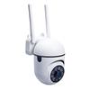 360° Rotating HD Night Vision Outdoor WiFi Camera with Remote App Monitoring