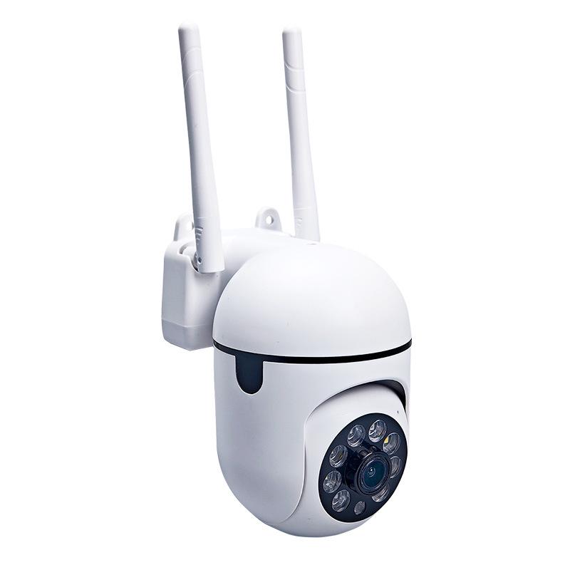 360° Rotating HD Night Vision Outdoor WiFi Camera with Remote App Monitoring