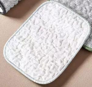 

Wiping Rags Steel Wire Washing Cloth Microfiber Dishcloths Double-side Dishwashing Cloth Non-Stick Oil Reusable Washcloth