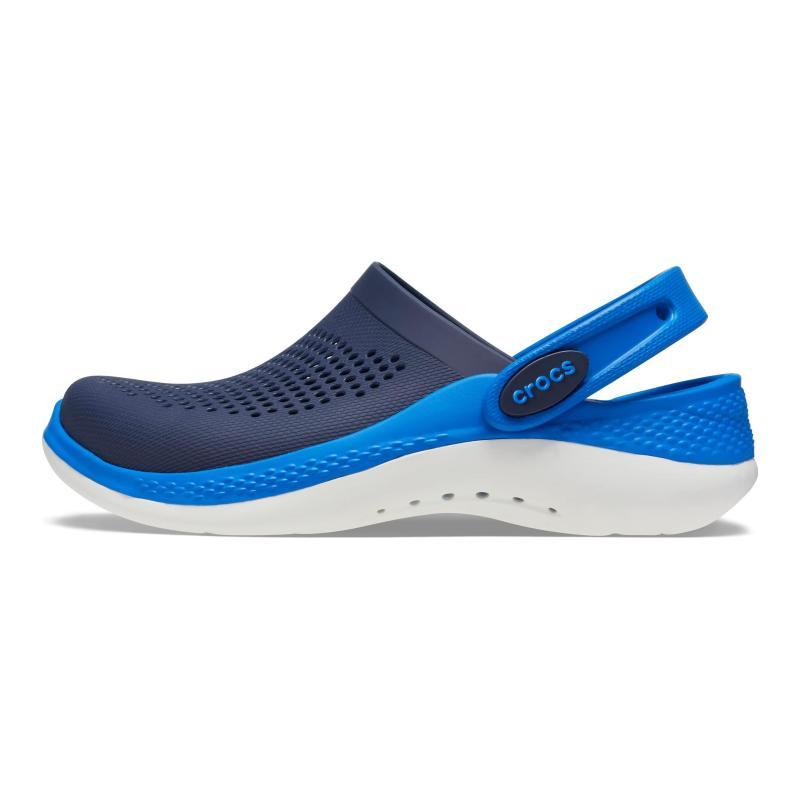 Crocs LiteRide Casual Versatile Wear-Resistant Breathable Hole Non-Slip Children's Sandals Dark Blue Children's Model