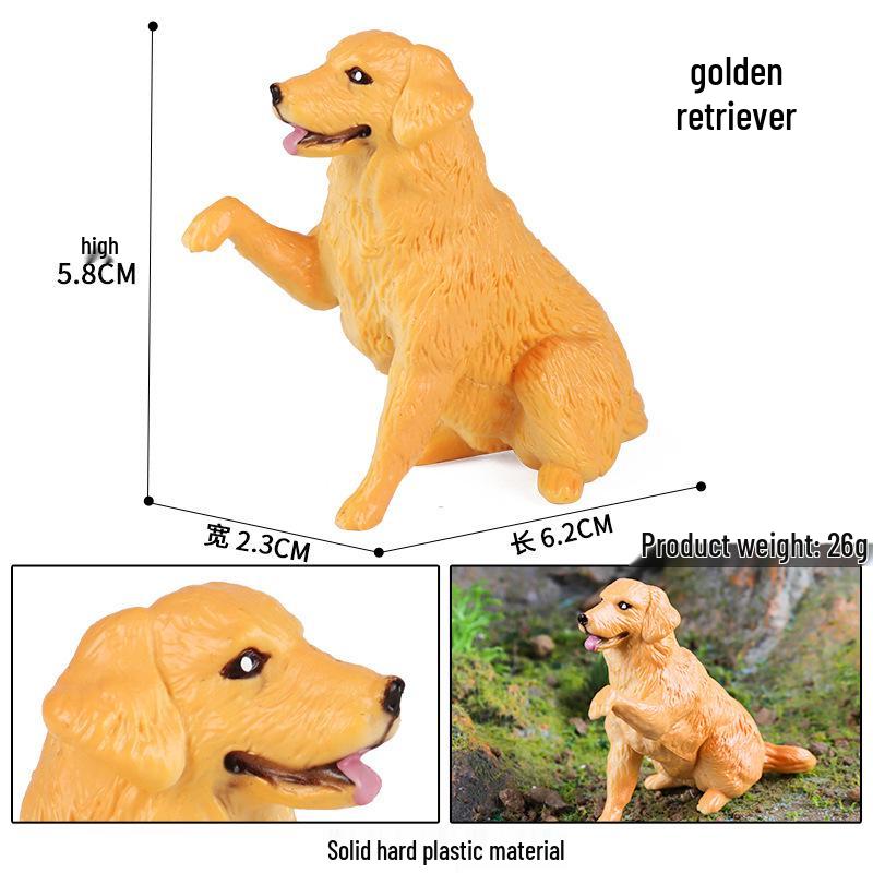 Mini Farm Animal Figurines: Chicken, Duck, Goose, Pig, Dog, Cat, Horse, Sheep