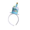 Photo Props Hair Band Birthday Decoration Birthday Cake Headband Hair Hoop Happy Birthday Headband