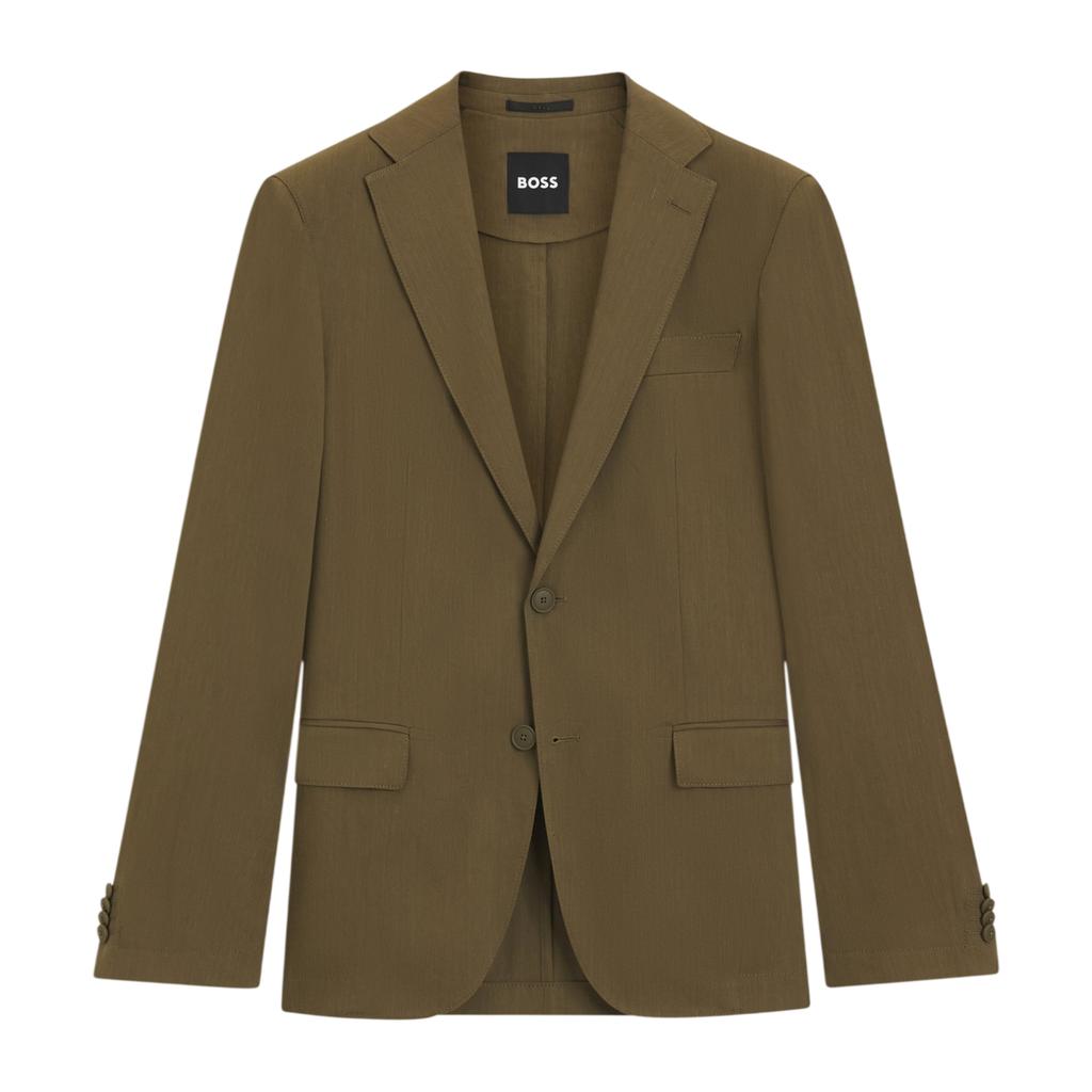 Boss Mens Hanry Single-Breasted Slim Blazer