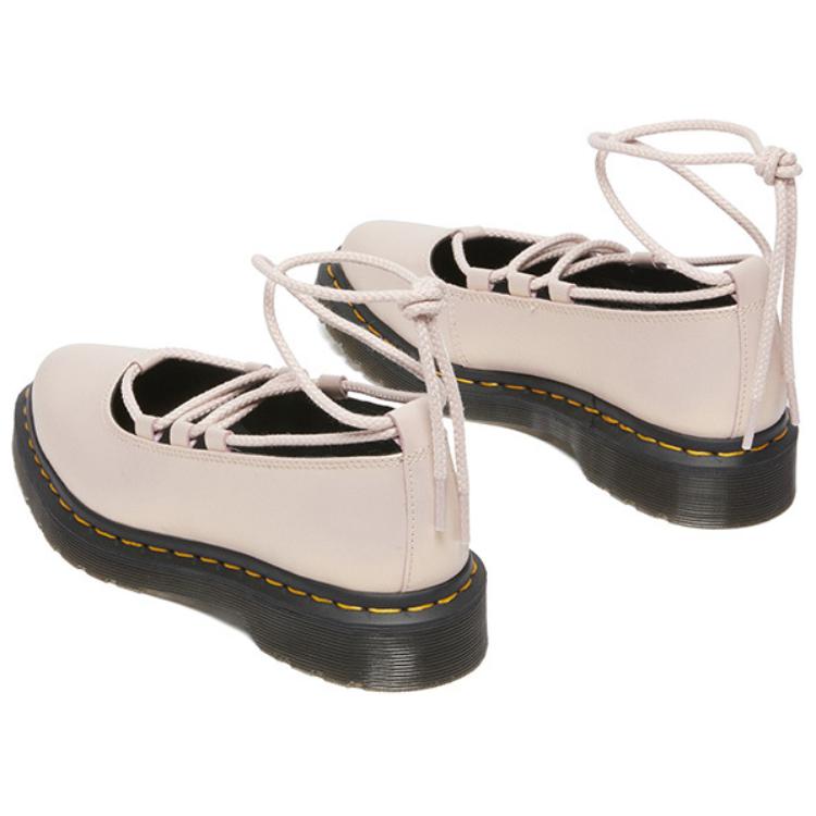 Dr. Martens Elphie II Comfortable Versatile Mary Jane Shoes Women shoes Pink Gold 41090650