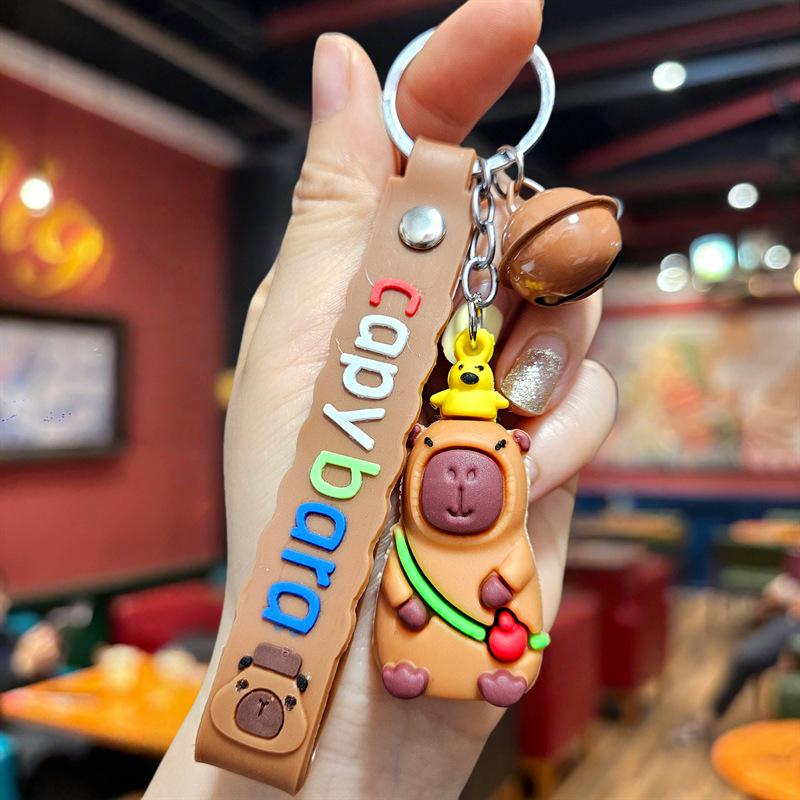 Cartoon Keychain Pendant, Wooden Stick Figure, Key Chain, Blind Box, Tide Play Pendant.