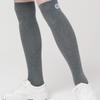 DOYOUKNOWMC ALL SEASON Solid Charcoal Gray Over-the-Knee Socks