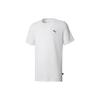 T Shirts Men's White Crew Neck Moderate Straight Fit 847216-02
