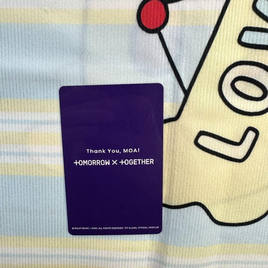[USED] TXT Membership Survey 2024 MOA Trading Card Taehyung