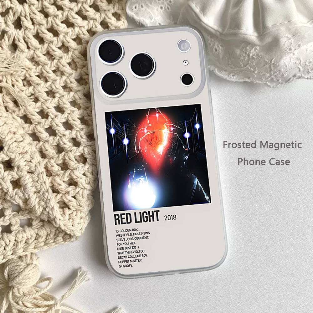 B-Bladee 333 Album ART Phone Case For iPhone 17,16,15,14,13,12,11 Pro,Max,Plus,Mini,Air,E Magnetic Frosted Clear